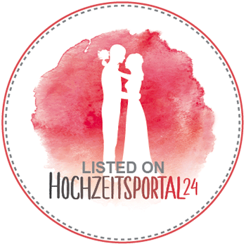 Badge Logo listed on Hochzeitsportal24